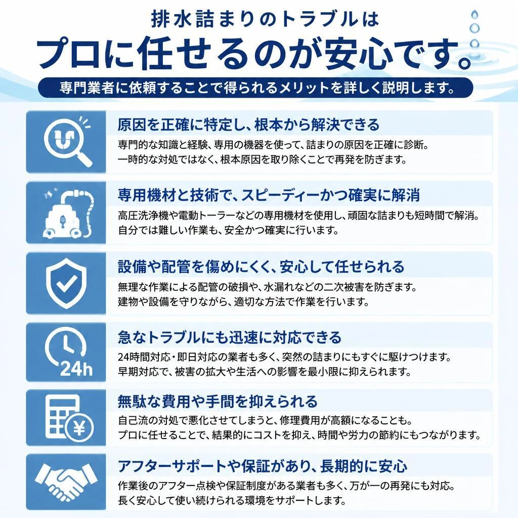 5. プロに依頼するメリット
