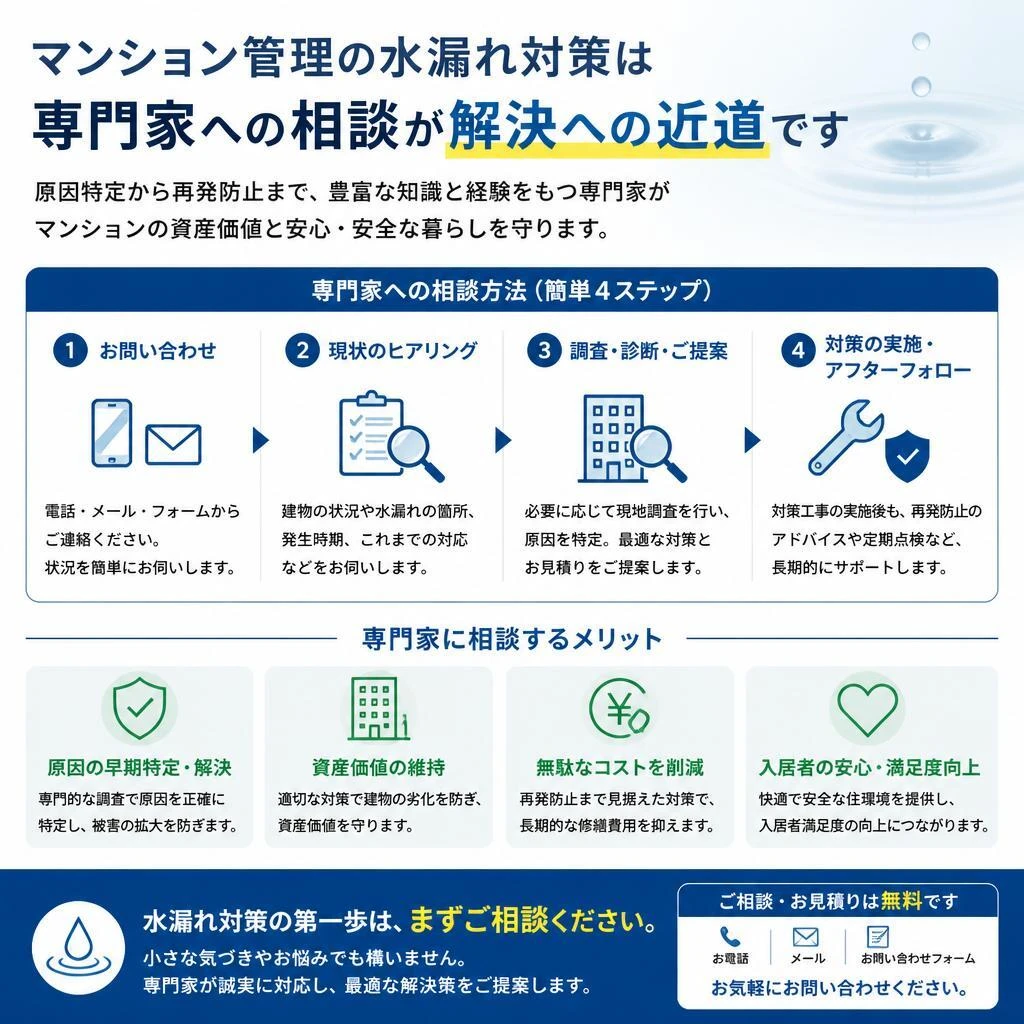 7. まずはお問い合わせを！