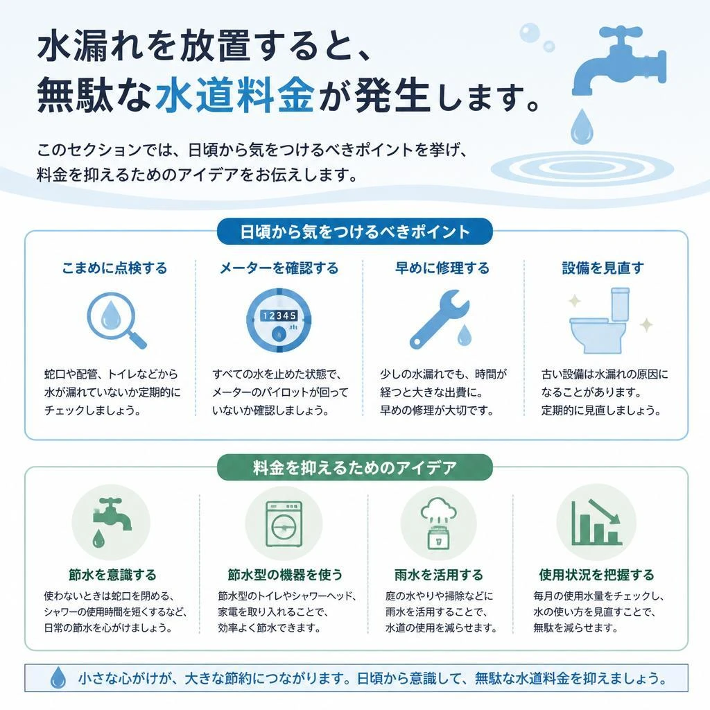 水道料金の節約法