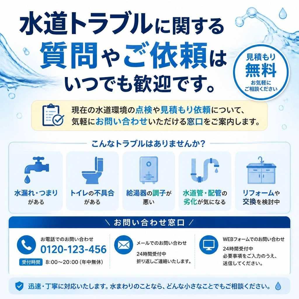 お気軽にお問い合わせください！