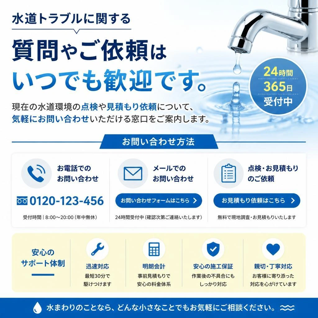 お気軽にお問い合わせください！