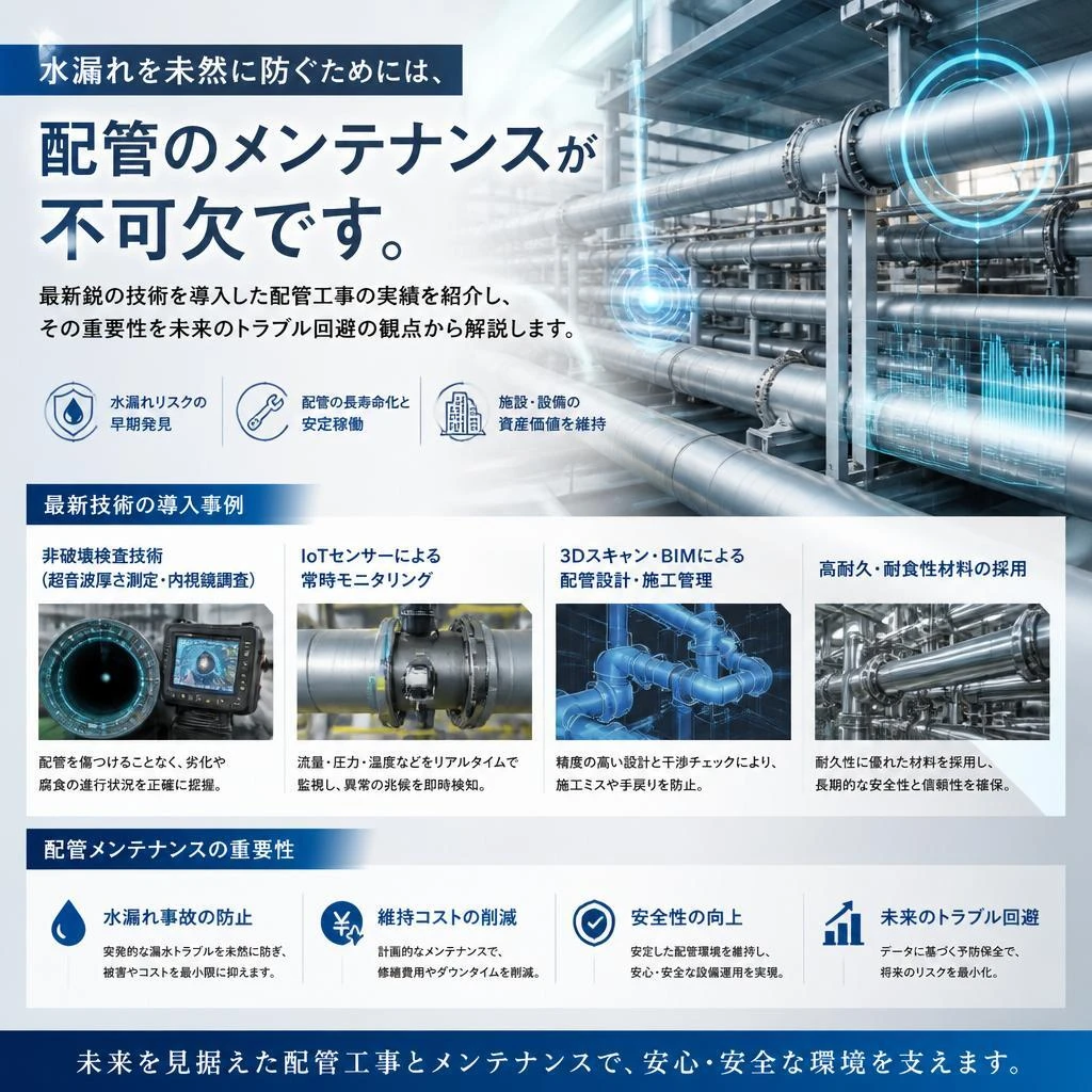 配管工事の重要性